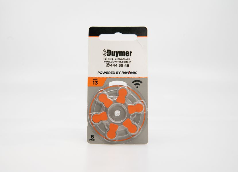 DUYMER-RAYOVAC 13 NO PİL