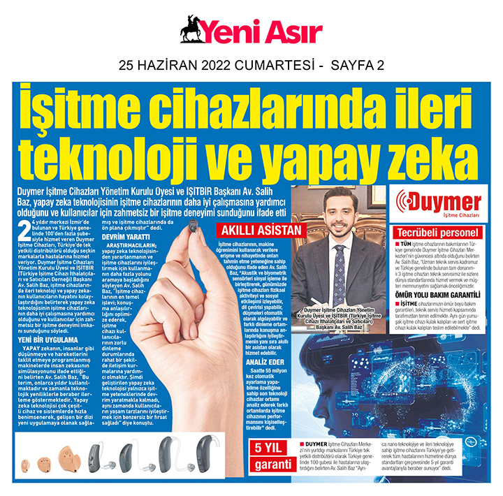 25 Mayıs 2022 - Yeni Asır