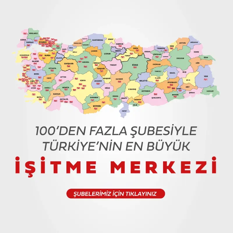 Türkiye'nin En Büyük İşitme Merkezi