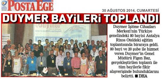 Duymer Satış Bayileri