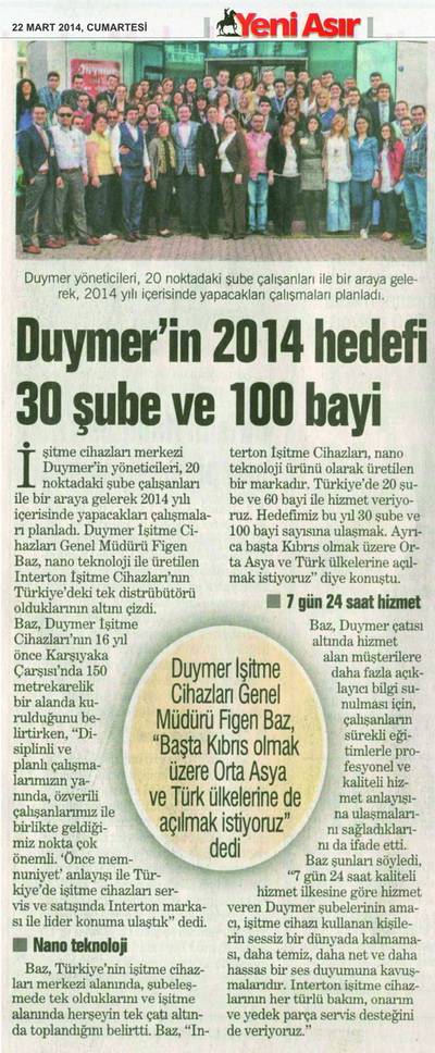 Duymer Satış Bayileri