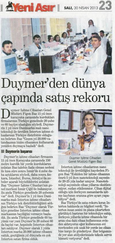 Duymer Satış Bayileri