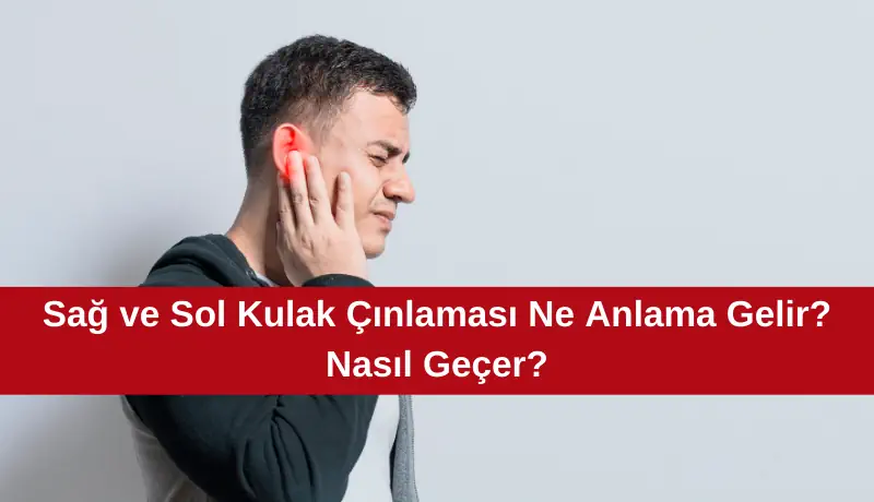 Kulak çınlaması olan bir kişi